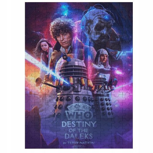  Puzzle 1000 de piese Doctor Who Puzzle din lemn