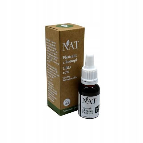  Ulei de cânepă CBD 10% Nat 15 ml