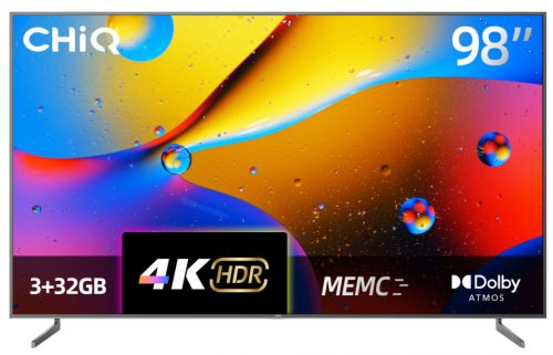  Televizor Google TV ChiQ U98F8TG PRO 98” QLED 4K UHD 144Hz