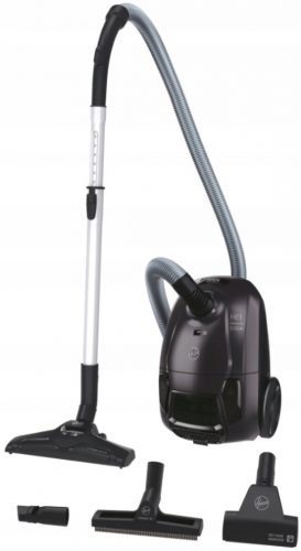  Aspirator cu sac Hoover HE120PET 011 700W filtru EPA 2.5L Accesorii Negru