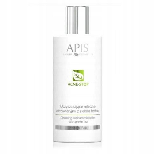  APIS Lapte antibacterian demachiant Acne-Stop cu ceai verde 300ml