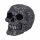  Craniu decorat cu frunze High Life Skull 15,5 cm