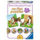  RAVENSBURGER Primul meu puzzle Familii de animale 9x2 piese