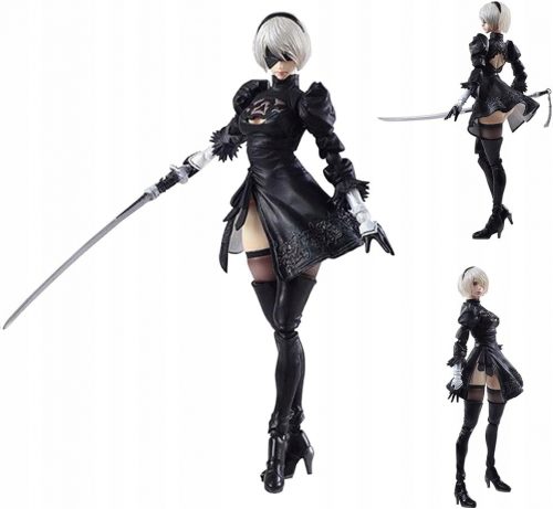  Anime Game Girl Action Figure Automata 2B YoRHa No. 2 Tip B Super Action Figure