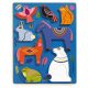  DJECO Totem Animals puzzle 8 piese