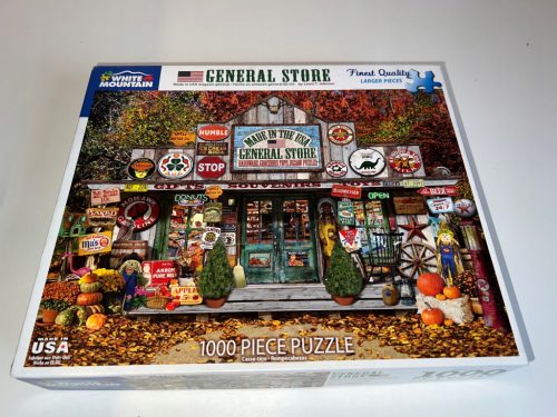  Puzzle 1000 GENERAL STORE piese mai mari odata asamblate WHITE MOUNTAIN din SUA