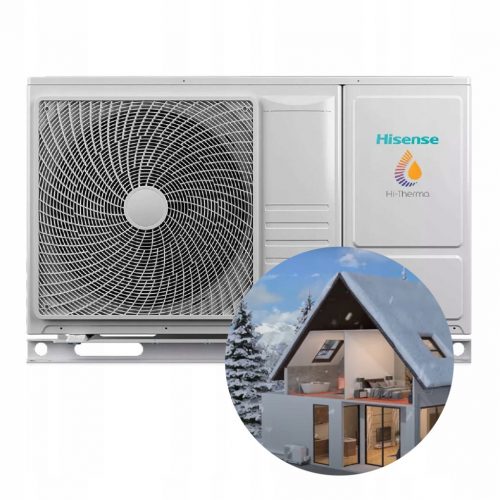  Pompă de căldură monobloc HISENSE Hi-Therma Eficiență ZUM Economie de energie 8KW