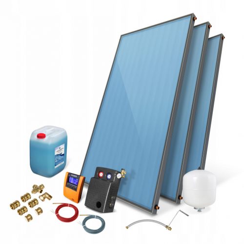  Set colectoare solare 3 x ECO 2.0 fără rezervor