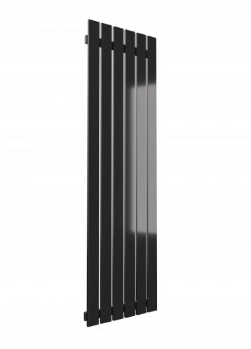  RADIATOR ELECTRIC VERTICAL - R6 1800/450 NEGRU LUCIU + 900W NEGRU ÎNCĂLZIRE