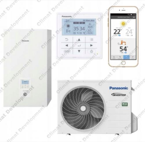  Pompă de căldură Panasonic Split KIT-WC05H3E5-1