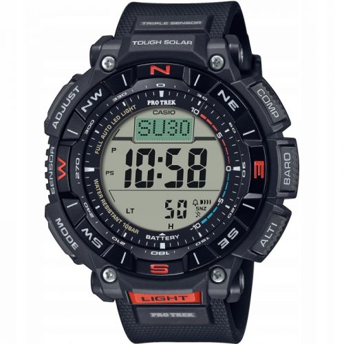 Ceas Casio PRG-340-1ER, negru, curea