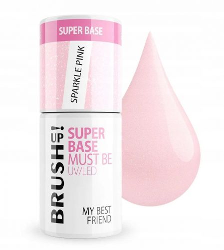  Brushup Hybrid Baza! Super Baza trebuie să fie Sparkle Pink 5g