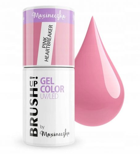  PERIEȚI! OJA HIBRID CU GEL DE CULOARE HIBRID DIRTY PINK PINK HEARTBREAKER