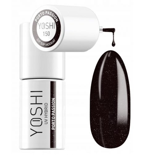  Lac de unghii Yoshi Hybrid Sip Sip Hooray 6ml 150 Porto Passion