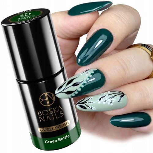  Boska Nails Divine 325 Green Bottle 6 ml lac hibrid