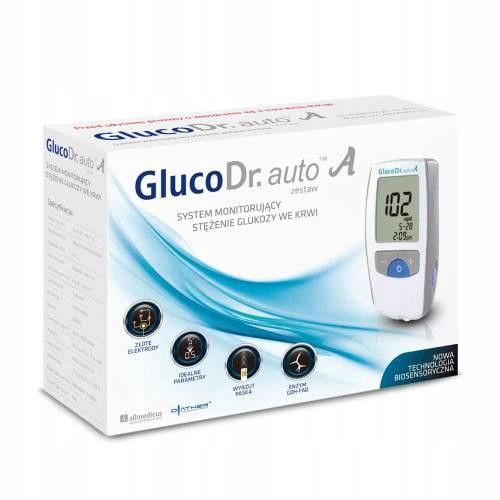  DIATHER GlucoDr. Auto A Glucometer - concentrația de glucoză din sânge