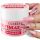  Claresa Soft&Easy Glimmer pink building gel 45g Roz mediu zmeură cu strălucire