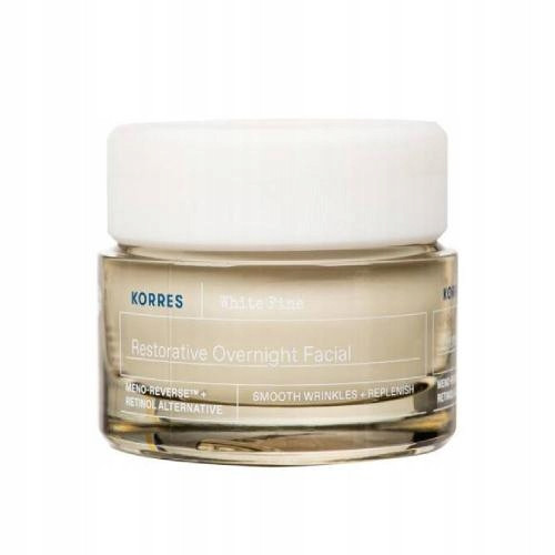  Korres White Pine Restorative Overnight Facial Night Cream 40ml