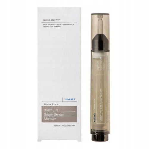  Korres Black Pine 360 Lift Super Serum Ser lifting pentru ochi 15ml