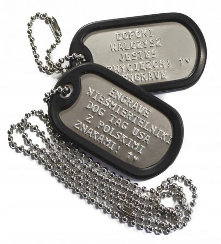  DOG TAG /USA/ DOG TAG CU MARCA PL