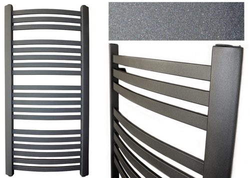  RADIATOR DE BAIE decorativ SIGMA 1370x575 Antracit Structura 662W