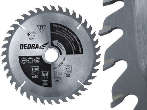  Ferăstrău circular pentru lemn Dedra H25560 255x60x30 mm