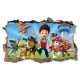 Autocolant de perete Paw Patrol 47x77 cm, multicolor