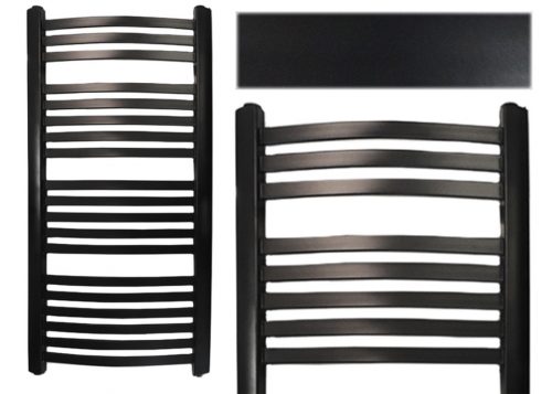  RADIATOR DE BAIE decorativ SIGMA 1170x575 Negru Mat 556W