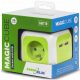 Presă de alimentare GreenBlue MagicCube GB118, 4 prize, 1,4 m, verde