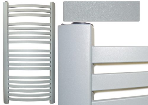  RADIATOR DE BAIE decorativ SIGMA 1170x575 Gri oțel 556W