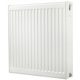 Radiator cu panou de otel Diamond 1250 W alb 600 x 600 x 108 mm - racord lateral