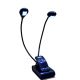  Lampă de birou cu clips 2x2 LED negru Shott