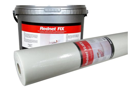 Tapet din fibra de sticla REDNET VLIES 50m2 + GLUE