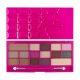  Paleta de farduri de pleoape Makeup Revolution Glitter presat, mat, satinat