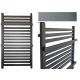  RADIATOR DE BAIE KWADRO PLUS 970x530 STRUCTURA ANTRACIT 448W