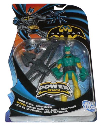  BATMAN X2303 - SWAMP STRIKE - FIGURA + ARMA!!!