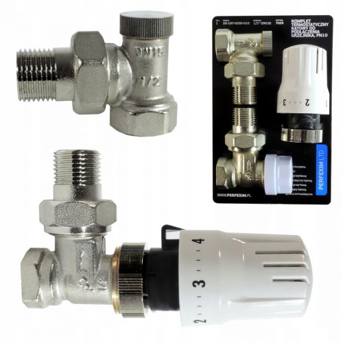  SET TERMOSTATIC UNGHIER VALVE 1/2 CAP PL