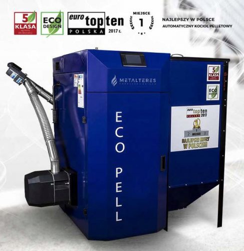  Cazan, soba pe peleti Eco Pell 12kW, A+ ECODESIGN, arzator Kipi - PROMOTIE!!!