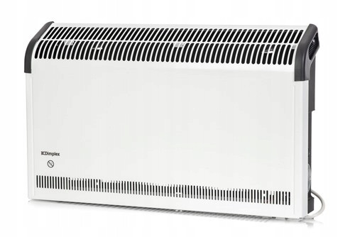 Încălzitor convector Dimplex 1000 W alb, negru