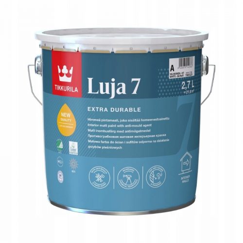  Tikkurila Luja Vopsea mata Baie Bucatarie Spalatorie