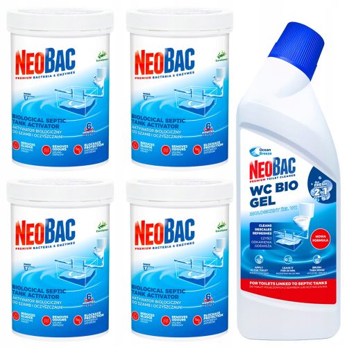  Kit NeoBac pentru fose septice