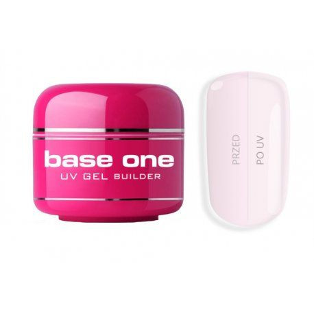  Silcare Base One Pink gel pentru constructia unghiilor 5g