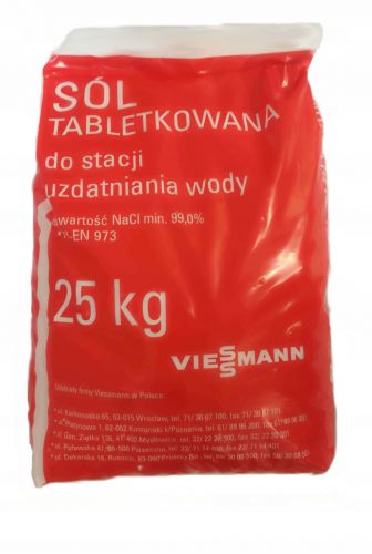  Dedurizator de apă sărată tabletă 25 kg VIESSMANN.