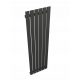 Radiator baie cu apa Ins-Term 1102 W 450 x 1800 mm negru