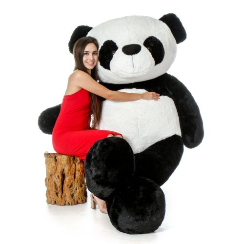  Mascot Toys ursuleț alb și negru 200 cm 3 m +