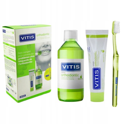  SET ORTODONTIC VITIS, PASTA LICHIDA, PERIE