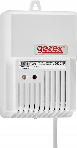 GAZEX CO-detector de monoxid de carbon; gaze naturale DK-24.P