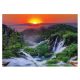 Tapet foto 3D SUNSET WATERfall SUFRAG 368x254