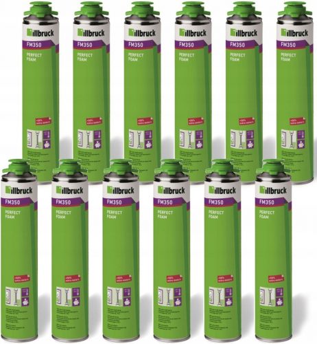 12x spumă de montaj Illbruck FM350 Perfekt 880 ml