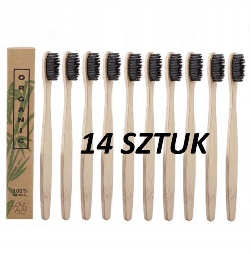 PERIE DE DENTI VEGAN NATURAL BAMBOO ECO